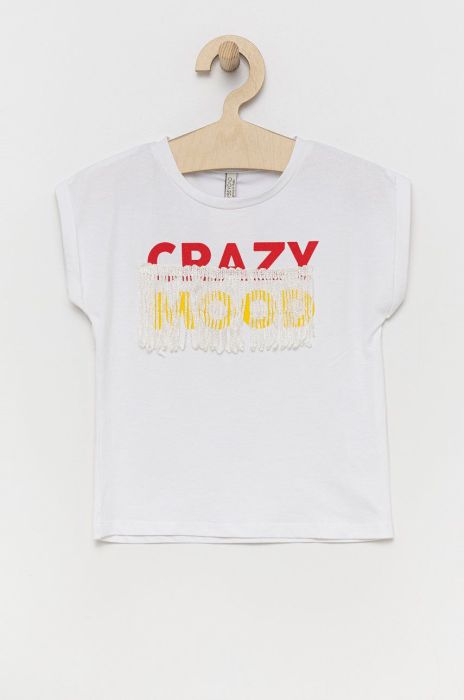 Дитяча футболка Birba&Trybeyond колір білий (2248191)