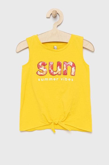 Дитячий топ Birba&Trybeyond колір жовтий (2348864)