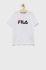 Дитяча бавовняна футболка Fila колір білий з принтом (2074605)