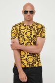 Футболка Versace чоловічий колір чорний візерунок