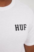 Бавовняна футболка HUF колір білий з принтом (2413345)