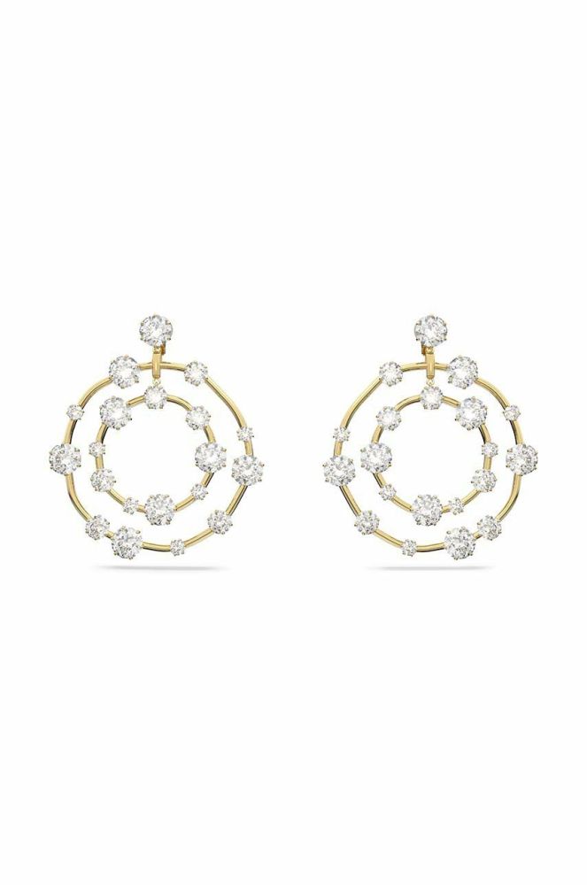 Сережки Swarovski Constella колір срібний