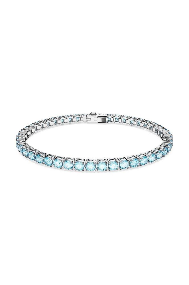 Браслет Swarovski MATRIX жіночий колір блакитний (3246298)