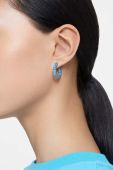Сережки Swarovski Matrix колір блакитний (3189703)