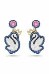 Сережки Swarovski POP SWAN колір блакитний