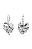 Сережки Swarovski VOLTA колір срібний