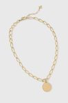 Позолочене кольє Guess колір золотий (3057301)