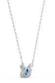 Кольє і сережки Swarovski SS TE DAZZLING SWAN колір срібний