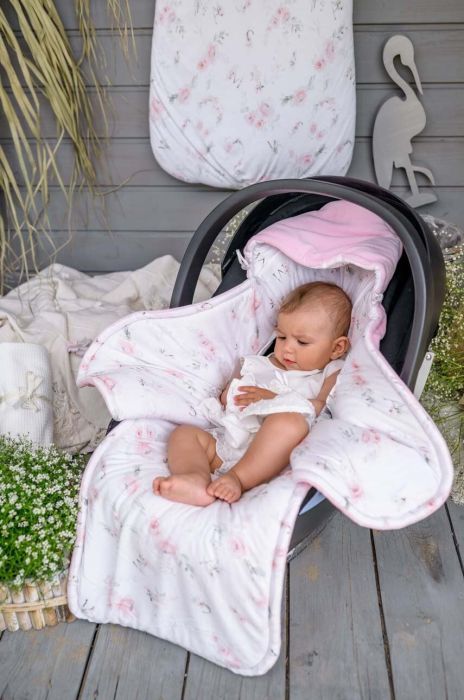 Дитячий кокон для кріселка Jamiks ADDISON колір рожевий (2926900)