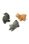 Іграшка для ванни Liewood 3-pack колір зелений (3276798)