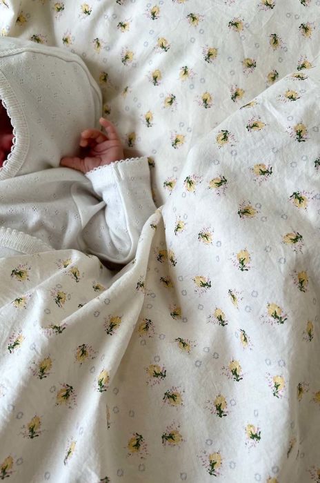 Бавовняна дитяча постіль Konges Sl?jd колір білий (2925448)