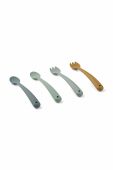 Набір столових приборів для дітей Liewood 2-pack колір блакитний (3187406)