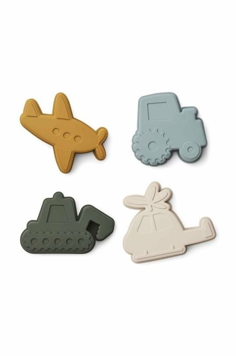 Формочки для піску Liewood 4-pack колір барвистий