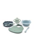 Обідній набір для дітей Liewood Stina колір зелений (3119205)