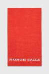 Бавовняний рушник North Sails колір помаранчевий