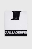 Бавовняний рушник Karl Lagerfeld колір білий