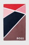 Бавовняний рушник BOSS колір червоний (3125342)