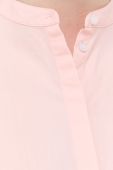 Бавовняна сорочка BOSS жіноча колір рожевий regular