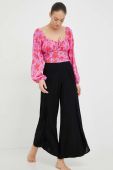 Блузка Billabong жіноча колір фіолетовий візерунок