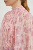 Блузка Bruuns Bazaar жіноча колір рожевий візерунок