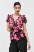 Блузка Morgan жіноча візерунок колір барвистий (3250589)