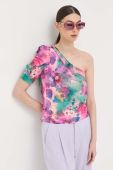 Блузка Morgan жіноча візерунок колір барвистий (3297402)