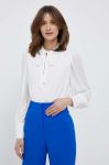 Блузка Artigli жіноча колір білий однотонна (3211096)