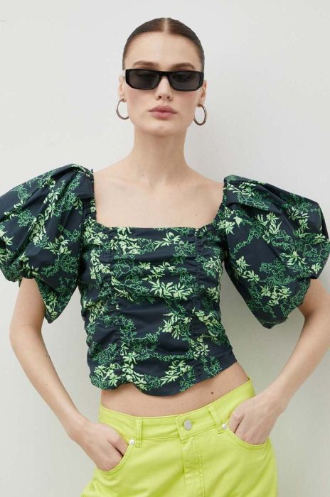 Блузка Gestuz жіноча візерунок колір барвистий (3257379)