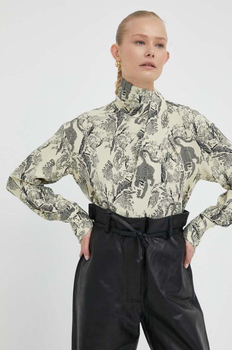 Блузка Day Birger et Mikkelsen жіноча візерунок колір барвистий (3284658)