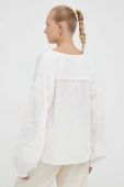 Бавовняна сорочка 2NDDAY жіноча колір білий relaxed