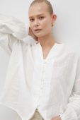 Бавовняна сорочка 2NDDAY жіноча колір білий relaxed