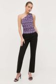 Блузка Morgan жіноча візерунок колір барвистий (3330900)