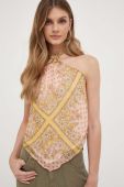 Топ Morgan колір жовтий візерунок
