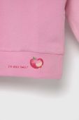 Кофта для немовлят United Colors of Benetton колір рожевий з принтом