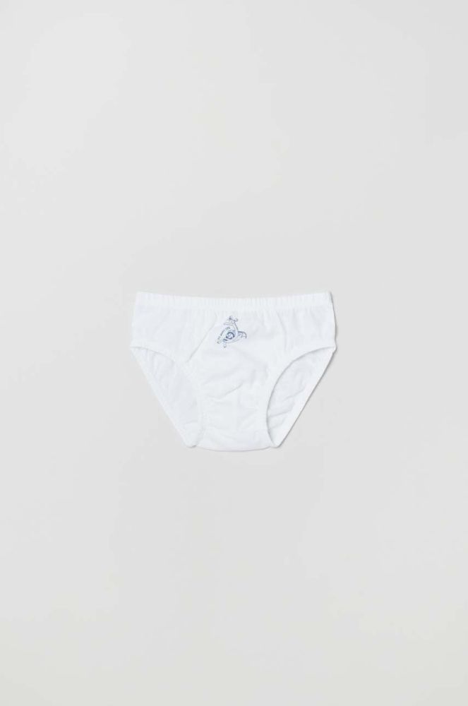 Дитячі бавовняні сліпи OVS 7-pack колір блакитний (3042364)