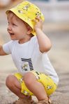 Дитячий купальний набір Mayoral колір жовтий
