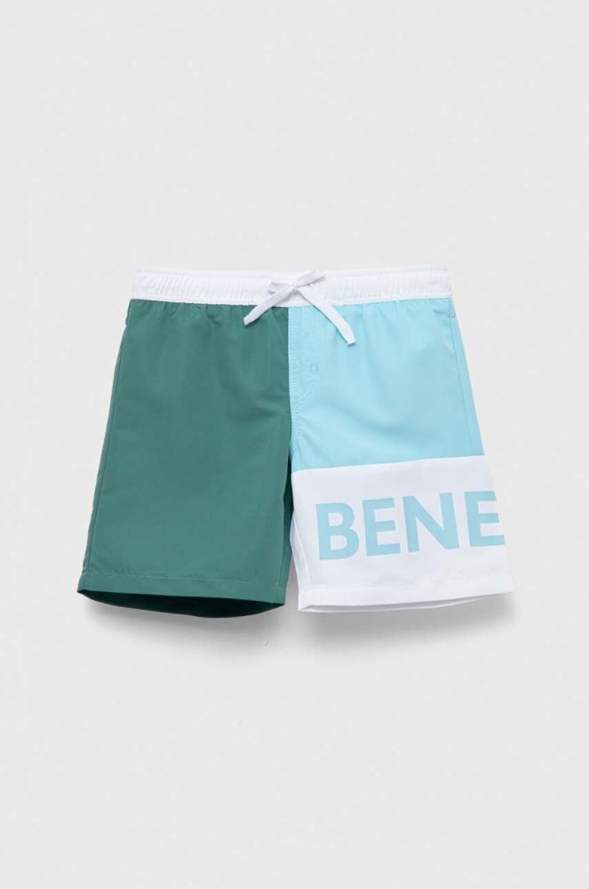 Дитячі шорти для плавання United Colors of Benetton колір блакитний (3247111)