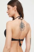 Купальний бюстгальтер Twinset колір чорний ущільнена чашечка (3115511)