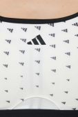 Спортивний бюстгальтер adidas Performance AeroReact Колір білий візерунок колір білий