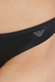 Роздільний купальник EA7 Emporio Armani колір чорний ущільнена чашечка (3103802)