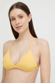 Купальний бюстгальтер Billabong колір жовтий злегка ущільнена чашечка (3061021)