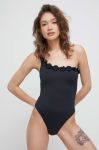 Суцільний купальник United Colors of Benetton колір чорний м'яка чашечка (3278799)