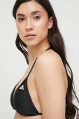 Роздільний купальник adidas Performance колір чорний злегка ущільнена чашечка (3139480)