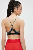 Спортивний бюстгальтер adidas Performance AeroReact візерунок колір барвистий