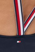 Суцільний купальник Tommy Hilfiger колір синій злегка ущільнена чашечка