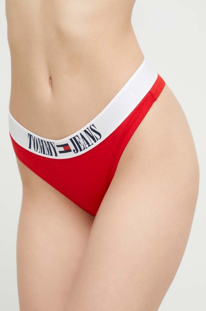 Стринги Tommy Jeans колір червоний (3115711)