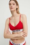 Бюстгальтер Tommy Jeans колір червоний однотонний (3143998)