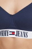 Бюстгальтер Tommy Jeans колір синій однотонний