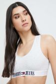 Бюстгальтер Tommy Jeans колір сірий однотонний (3102878)