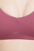 Купальний бюстгальтер 4F колір рожевий злегка ущільнена чашечка (3294764)
